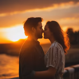 Sunset Embrace Sunset Embrace
