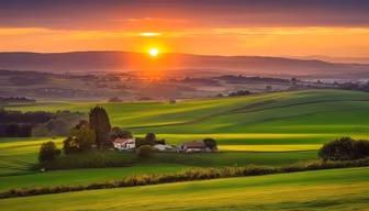 Golden Hour Serenity