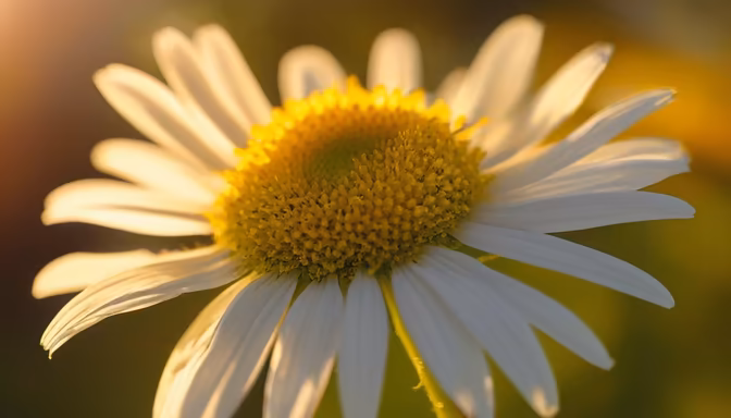 Daisy in the Sunlight