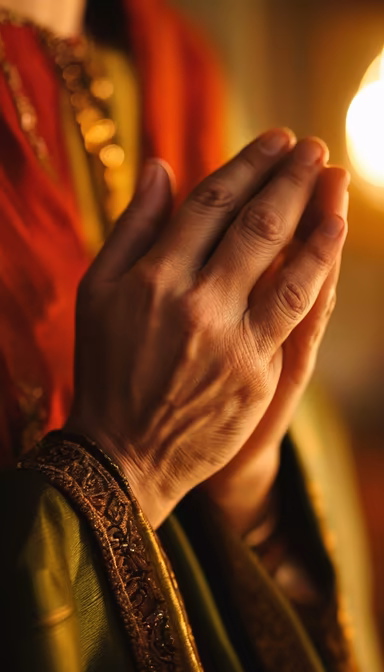Hands in Prayer