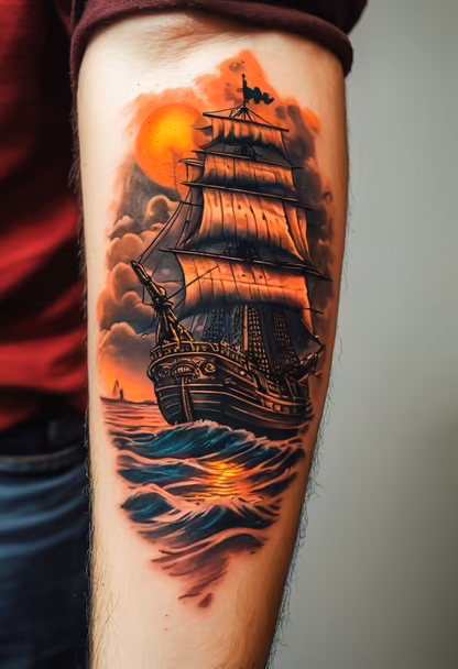Sailing into the Sunset