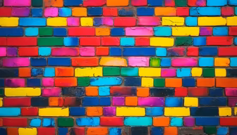 Colorful Brickwork Colorful Brickwork