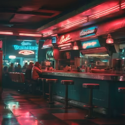 Retro Diner Vibes Retro Diner Vibes