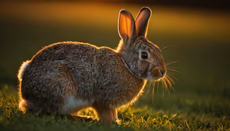 Golden Hour Bunny