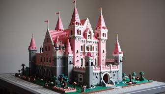 Pink LEGO Castle