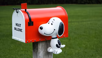 Snoopy Mailbox Snoopy Mailbox