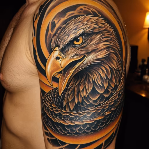 Eagle Arm Tattoo