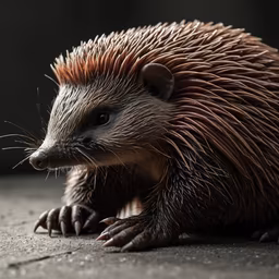 Hedgehog Close-Up Hedgehog Close-Up