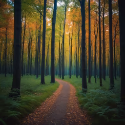 Autumnal Path Autumnal Path