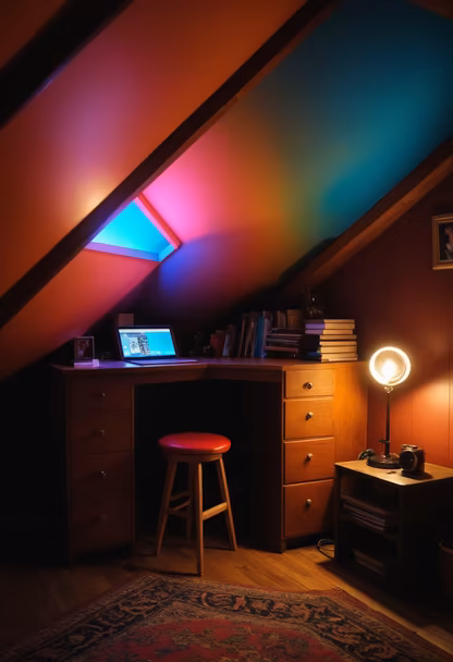 Attic Workspace