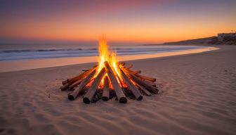 Beach Bonfire Bliss Beach Bonfire Bliss