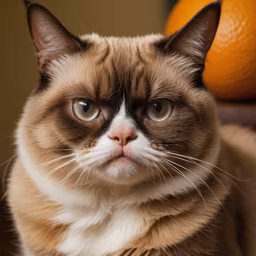 Grumpy Feline Grumpy Feline