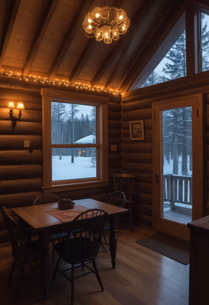 Winter Cabin Retreat Winter Cabin Retreat