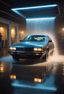 Retro Car Wash