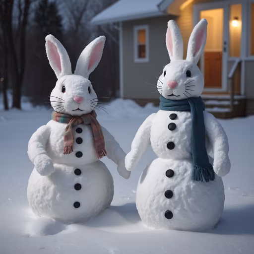 Winter Wonderland Bunnies