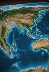 Asia and Australia Asia and Australia