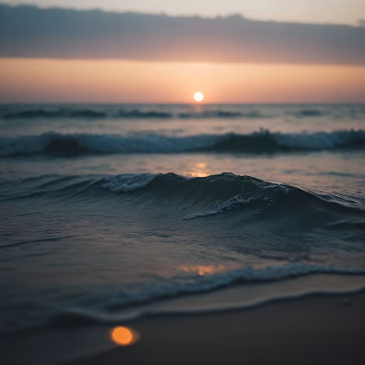 Sunset Waves