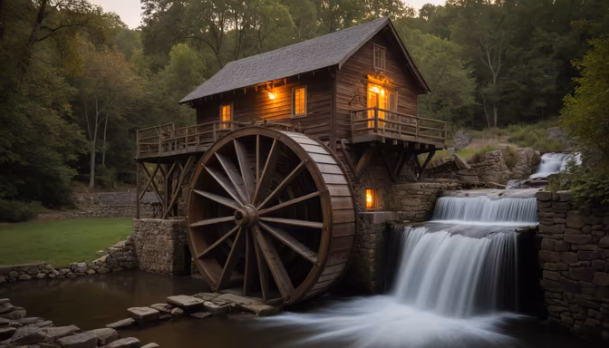 Old Mill Charm