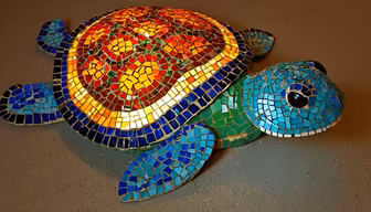 Mosaic Turtle Mosaic Turtle