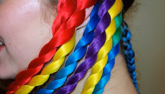 Rainbow Braids Rainbow Braids
