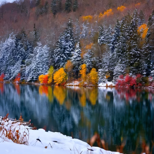 Winter's Reflection