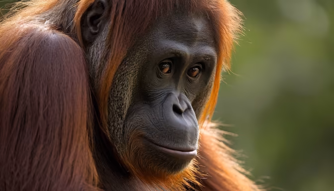 Thoughtful Orangutan
