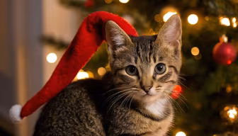 Festive Feline Festive Feline
