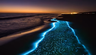 Glowing Shores Glowing Shores