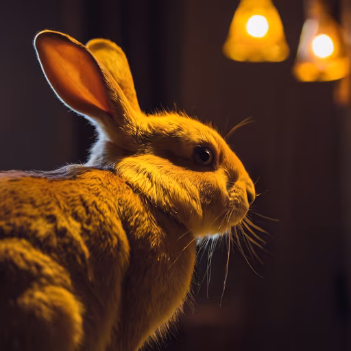 Golden Hour Rabbit