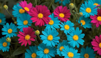 Vibrant Daisies Vibrant Daisies