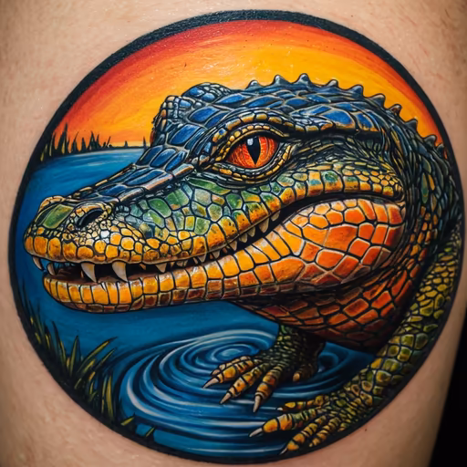 Gator in the Glades