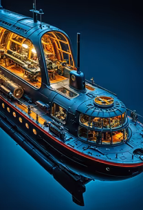 Steampunk Submarine Steampunk Submarine