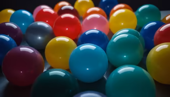 Colorful Spheres Colorful Spheres