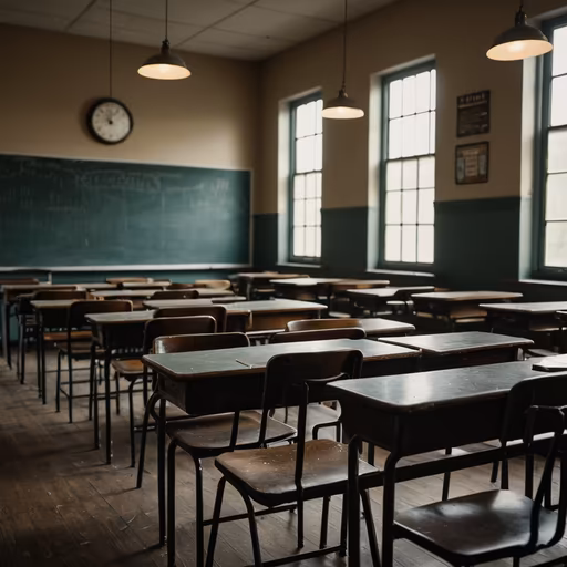 Empty Classroom