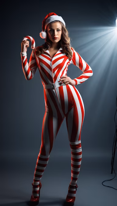 Candy Cane Cutie Candy Cane Cutie