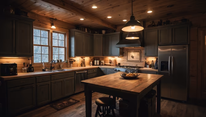 Rustic Kitchen Charm
