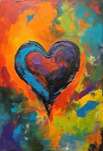 Colorful Heart Colorful Heart