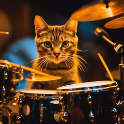 Drummer Cat Drummer Cat