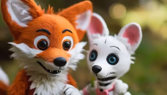 A Fox and Mouse Friendship A Fox and Mouse Friendship