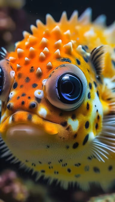 Pufferfish Portrait