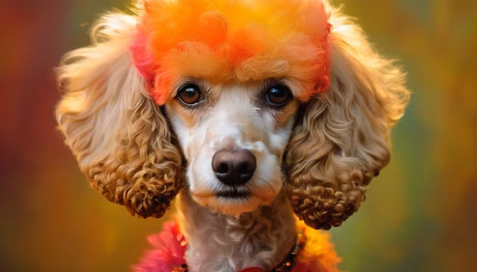 Autumn Poodle