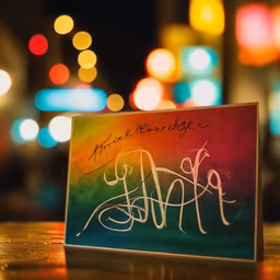 A heartfelt card A heartfelt card
