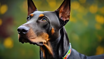 Doberman's Gaze Doberman's Gaze