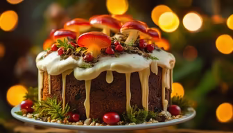 Festive Forest Cake Festive Forest Cake