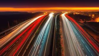 Highway at Night
