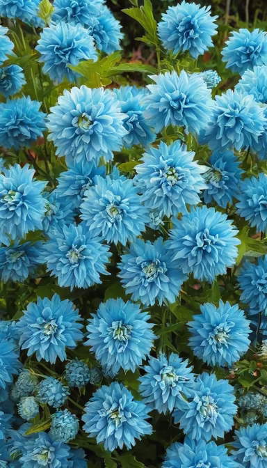 Blue Floral Abundance Blue Floral Abundance