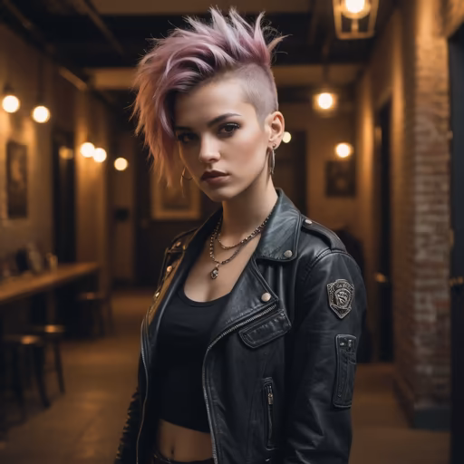 Edgy Glam