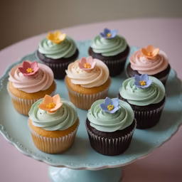 Floral Cupcakes Floral Cupcakes
