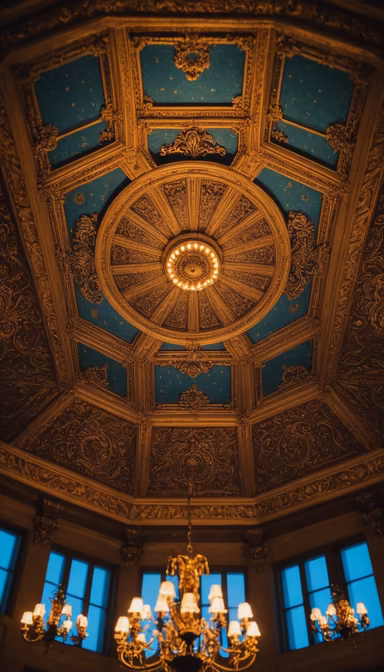 Ornate Ceiling
