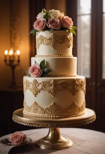 Elegant Celebration Cake Elegant Celebration Cake
